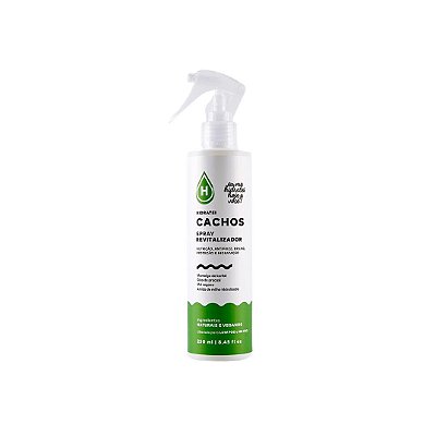 Spray Revitalizador Cachos 250ml - HIDRATEI