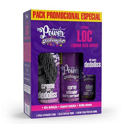 Kit Técnica LOC Dedoliss - SOUL POWER