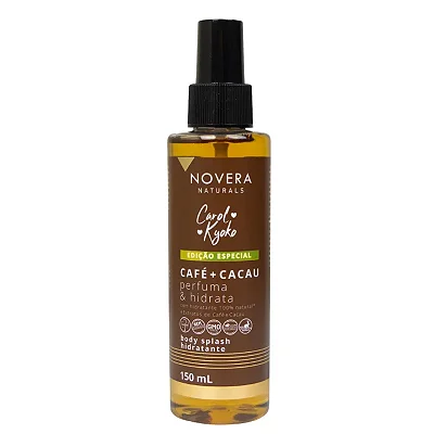 Body Splash Cafe + Cacau Carol Kyoko 150ML - NOVERA NATURALS