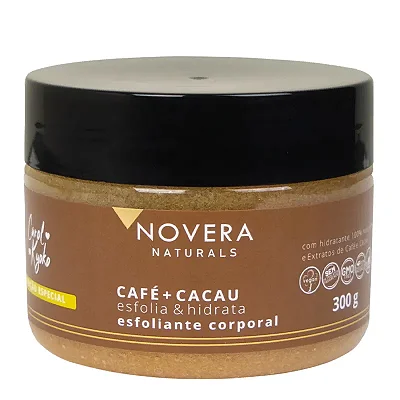 Esfoliante Corporal Café + Cacau Carol Kyoko 300g - NOVERA NATURALS