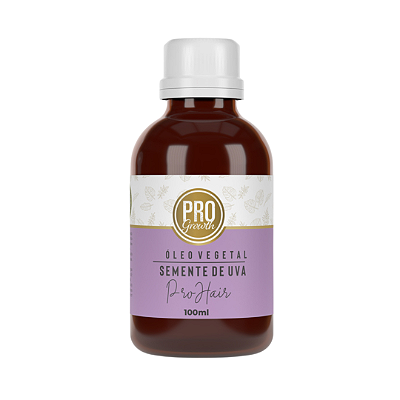 Óleo Vegetal Pro Growth Semente de Uva 100mL - PROHAIR