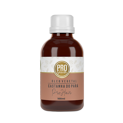 Óleo Vegetal Pro Growth Castanha do Pará 100mL - PROHAIR