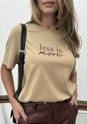 T-shirt Less is more