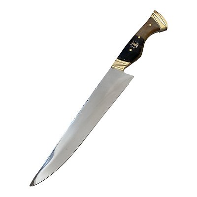 Faca Full Tang para Churrasco 8" em Aço Inox – Cabo em Casco