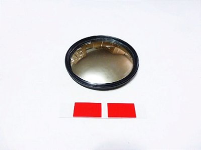Kit Espelho Biónico Plástico 60MM para Mercedes Caminhões e Ônibus Todos Modelos - 0008100020