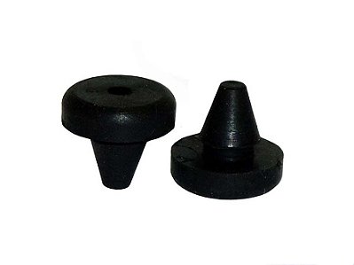 Kit 4 Tampões de Borracha para Máscara de Farol Mercedes Axor - 0009871840