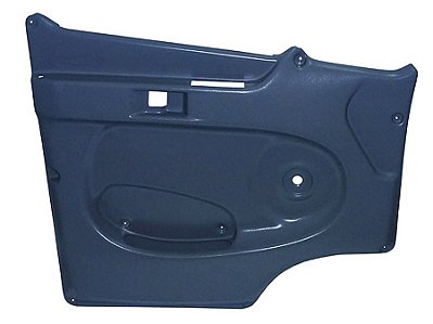 Revestimento de Porta Esquerdo com Bolsa Cinza para Mercedes 1618/2318 Modelo Moderno - 6887200670