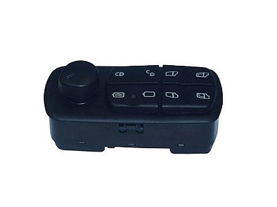 Botão Interruptor Acionamento Vidro com Trava para Mercedes AXOR/ATEGO - 0025455913