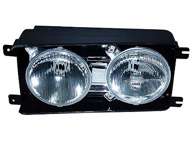 Farol Duplo Lado Esquerdo H1 para Mercedes 1714/914/1618/2420/2423/2428/712C/914C - 6938200161