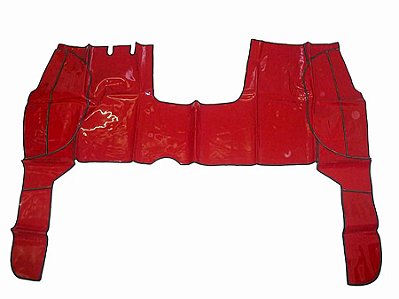 Tapete Vermelho com Verniz para Mercedes 1113 - 3446848989