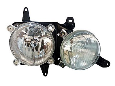 Farol Duplo H7 Lado Direito para Mercedes Accelo 2003 - 9798200261