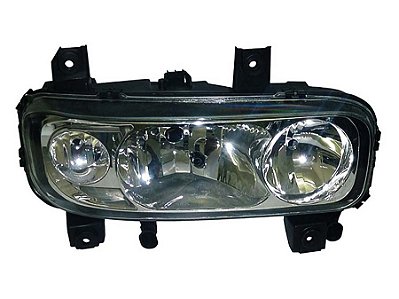 Farol Direito com Lente Lisa para Mercedes Atego 2010 a 2012 - 9738202361