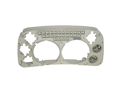 Moldura Inferior do Painel Cinza para Mercedes MBB Pollak - 0005428756