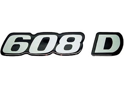 Emblema Jogo com 2 Peças para Mercedes L-608D 608D - 3088177314