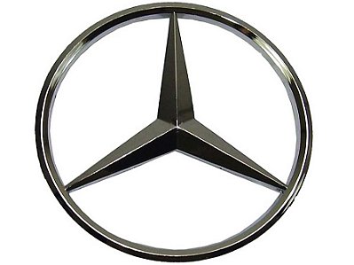 Grade Estrela Cromada 200MM sem Parafuso para Mercedes L709/912/608/710 - 4068100018