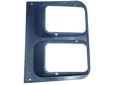 Moldura de Farol Lado Direito ou Esquerdo Cara Preta Preto Fosco Mercedes AGL-L1113/1513/1934/2013/2213 A Partir D - 3316980130