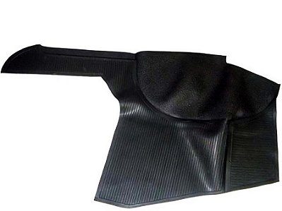 Tapete de Borracha Lado Esquerdo sem Feltro para Mercedes Cabine Dupla 1519/1525 - 3446840460