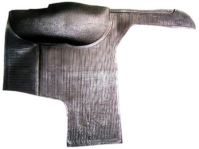 Tapete de Borracha Lado Direito sem Feltro para Mercedes AGL 1113/1313/1513/2013/2213 - 3446847360