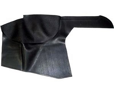 Tapete de Borracha Direito sem Feltro para Mercedes Cabine Dupla 1518/1525 - 3446840560