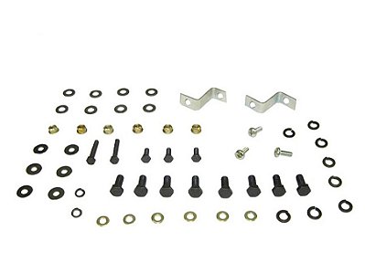 Kit Completo de Parafusos para Grade Cor Preta Mercedes Caminhão Cara Preta - 3317510019