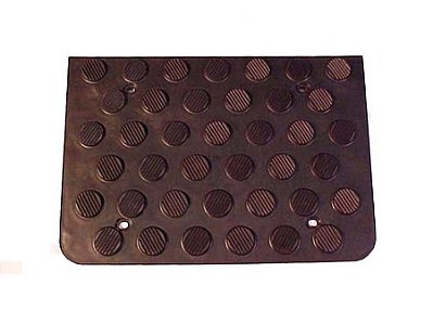 Estribo Inferior Preto Direito e Esquerdo para Mercedes 1935/1941 - 3846867328