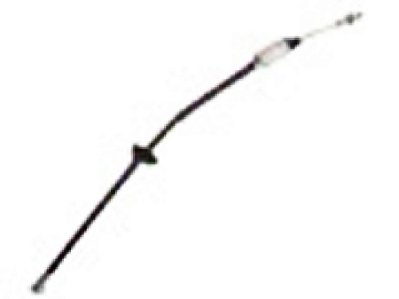 Cabo de Comando do Capô Lado Esquerdo sem Alavanca 363MM - Mercedes HPN1618/1620/1621 - 3848808459