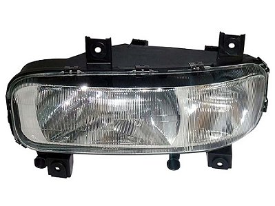 Farol Esquerdo Nino H4 com Auxiliar de Neblina para Mercedes ATEGO/1418/1315 2006 a 2009 - 9738200961