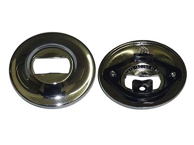 Roseta para Macaneta de Porta Mercedes L1924 Zamac Antigo - 1807600181