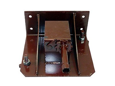 Suporte para Estepe com 10 Furos e 2 Parafusos - Mercedes 1113/1313/1513/F-23 - 3454007359
