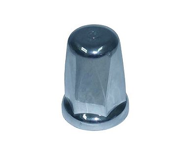 Kit Capa Cromada com Porca de Roda Mini Belga 27MM para Mercedes - 3454004444