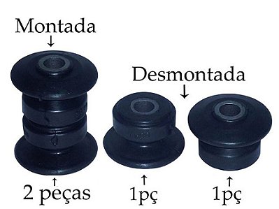 Kit Bucha para Bandeja da Suspensão Dianteira Mercedes Sprinter Todos Modelos - 9013330214