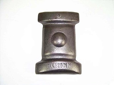 Calço Grampo de Mola Traseira Redondo para Mercedes 1113/1313 - 0443250131