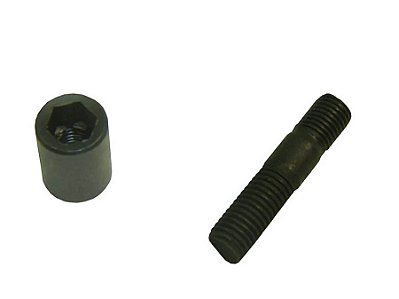 Kit Prisioneiro Cubo 12X57-2 com Roscas 1,5 e 1 para Mercedes 1113/LPO - 3223539972