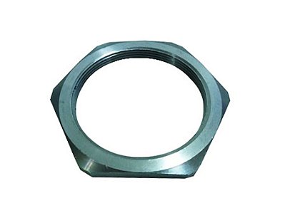 Porca de Aço Usinada para Carcaça do Eixo Traseiro Mercedes L1620 Série Brasil Eixo Rockwell - 3863567026