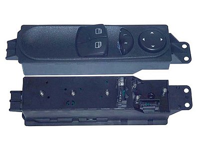 Interruptor de Vidro Elétrico Traseiro LE com Controle Traseiro 3 Pinos Mercedes Sprinter 311/415/515 - 9065451213