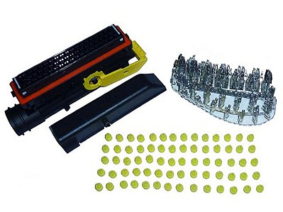 Kit Conector 55 Polos com Terminal para Módulo Mercedes OM904LA/926/1215/1938/1620/1722/AXOR 203 - 0045450426