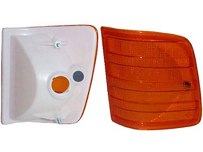 Lanterna Dianteira Lado Direito com Vigia Amarela para Mercedes LS 1632 - 6948207221