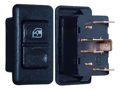 Interruptor para Levantador de Vidro Elétrico Mercedes 712C - 6965458214