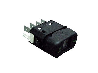 Interruptor de Tecla para Farol e Farol de Motor Preto Mercedes 1214A2318 BICUDOS 709/713/913/914 12 VOL - 6885457814