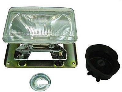 Farol Alto Sem Aro Lado Esquerdo/Direito Mercedes Todos Modelos HPN - 3848208361