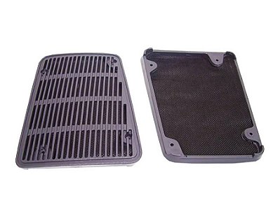 Tela Auto Falante Esquerdo Cinza para Mercedes 709/1620 - 6886807066