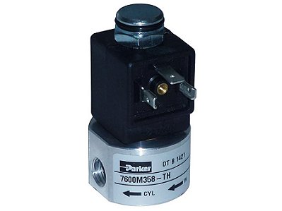Válvula Solenoide 3 V 12V Rosca M12X1,5 para Mercedes LN 709 e AGL 1524 - 6889977336