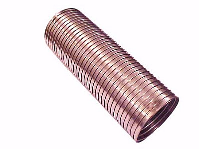 Tubo Flexível Escapamento Galvanizado 127x330mm para Mercedes 0400 - 6644907065