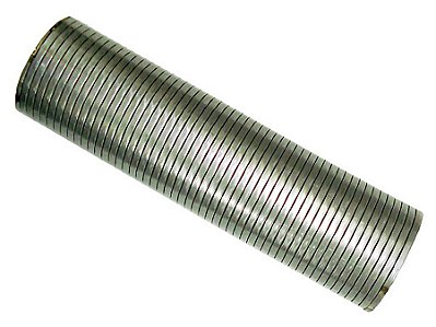 Tubo Flexível de Escape Inox 120X123X430S com Abraçadeira para Mercedes 1938-BICUDOS - 6964907065