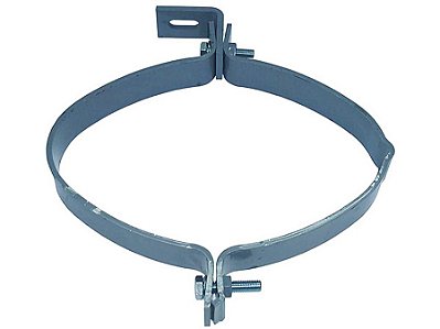 Abraçadeira para Silencioso sem Coxim Mercedes 1218R/1418R/1620 - 0004900241