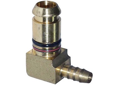 Conexão de Engate Rápido 90º NG12 para Tubo 8X1 Mercedes MBB Moderno Todos a Ar - 0019908071