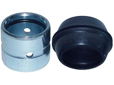 Reparo Eixo S Bucha Aço/Tecnil com Anel 38mm para Carretas Guerra / Noma - 3864201841