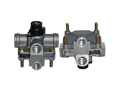 Válvula Rele com 3 Furos 22MM e 1 Furo 16MM para Mercedes 1318/1618/1620 e Carreta Facchini - 6954297144