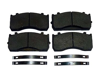 Pastilha de Freio Dianteira e Traseira com Furo Central para Mercedes 815/915C/1016 Accelo 2003 a 2004 - 0034207220