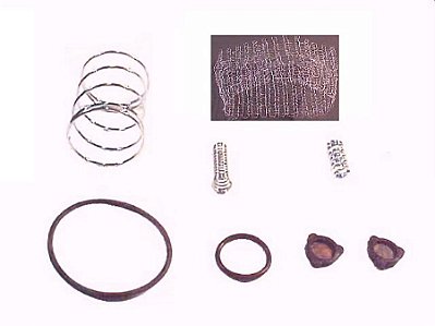 Kit Reparo Garrafa de Ar com Elemento Filtro para Mercedes L1111/1113/1313/1513/LPO/OF/OH - 0005910097